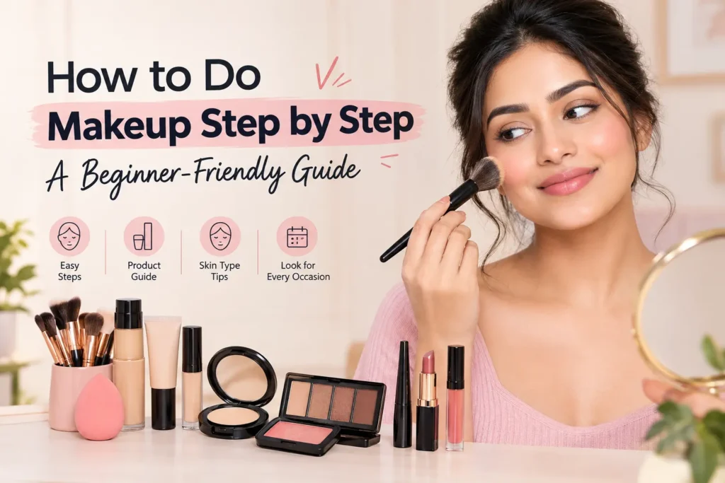 How to Do Makeup Step by Step: A Beginner-Friendly Guide - NEHA MAKEUP ...
