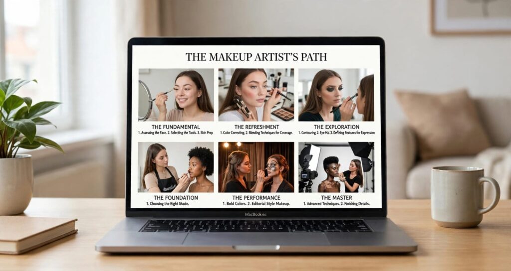 Basic Makeup Step by Step for Beginners | Professional Makeup Academy Guide Professional Artist